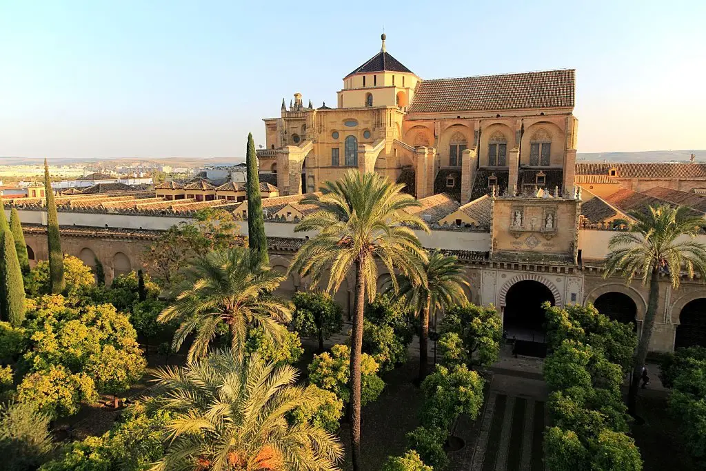The largest mosque in the world (the Great Mosque of Cordoba)